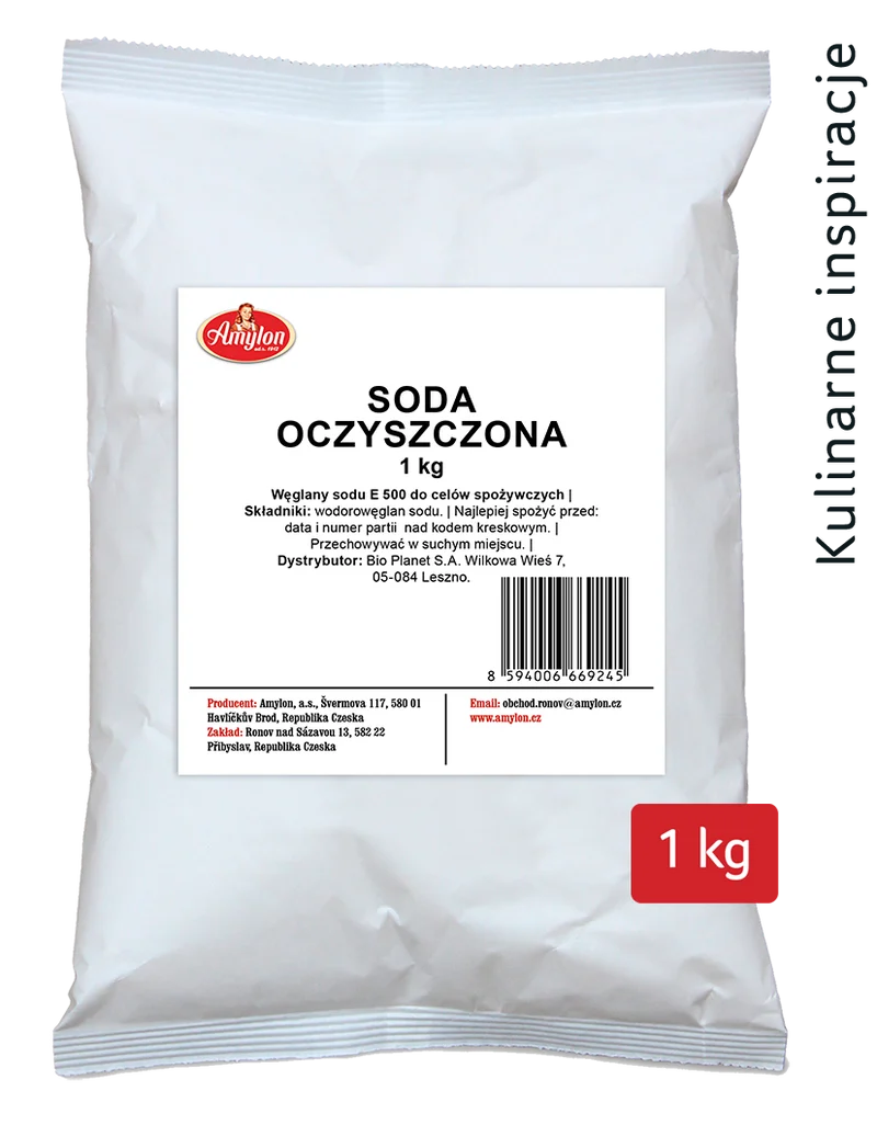 SODA NETTOYÉ 1 kg - AMYLON