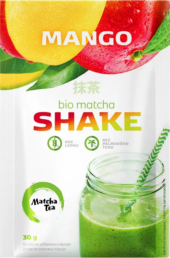 MATCHA & MANGO GLUTENFREIER DRY SHAKE BIO 30 g - AMYLON