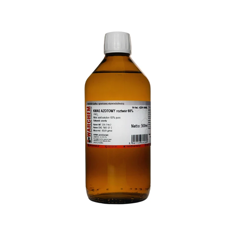 Salpetersäure 60%ige Lösung - rein 500ml WARCHEM