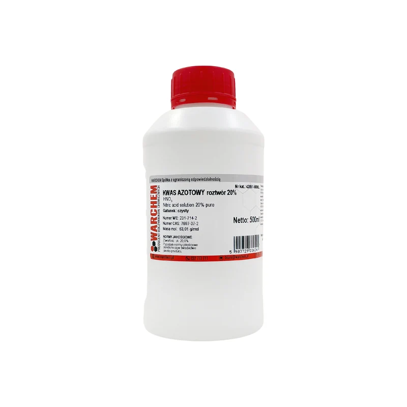 Salpetersäure 20%ige Lösung - rein 500ml WARCHEM