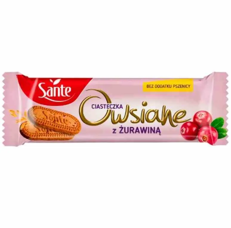 Sante Haferflockenkekse mit Cranberries 2 St. 30g