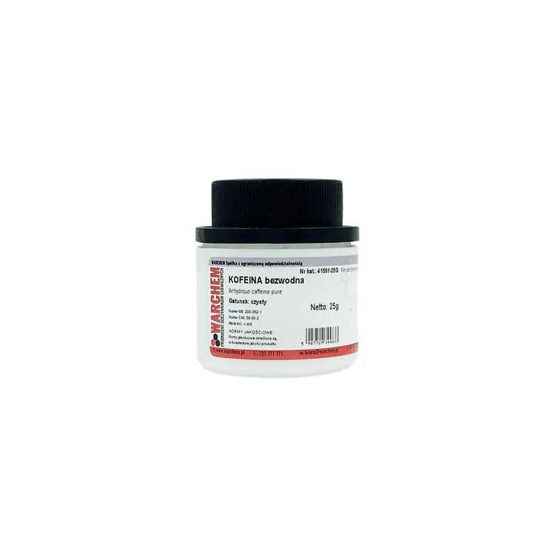 wasserfreies Koffein - rein 25g WARCHEM
