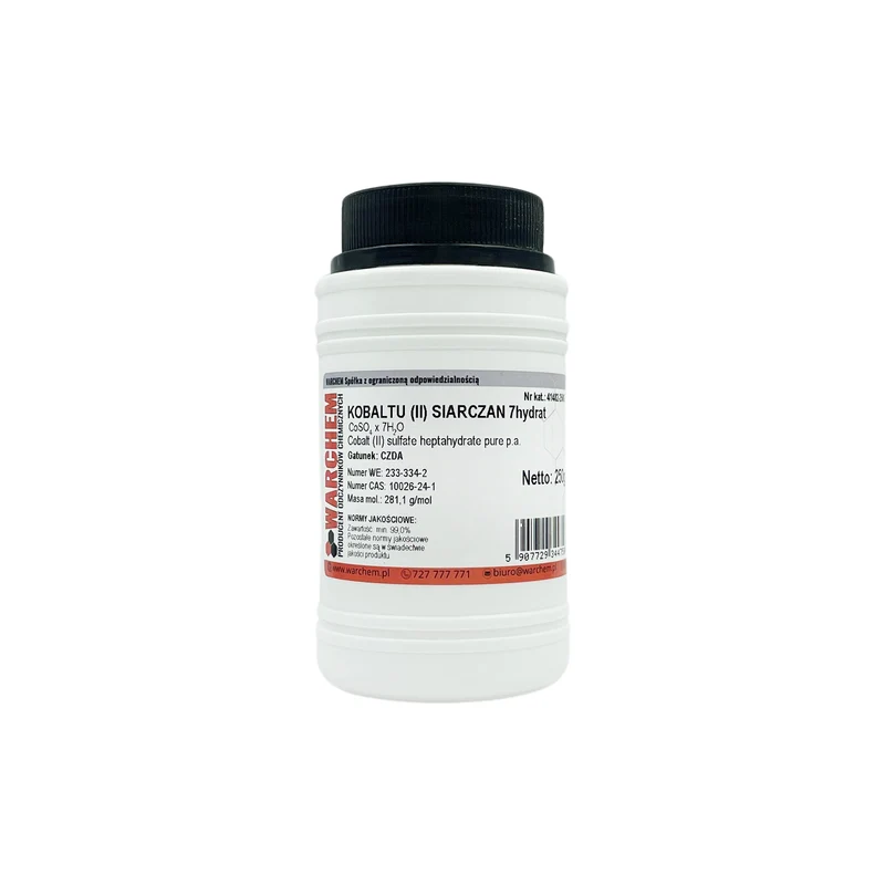 Kobalt (II) SULPHAT 7hydrat - CZDA 250g WARCHEM