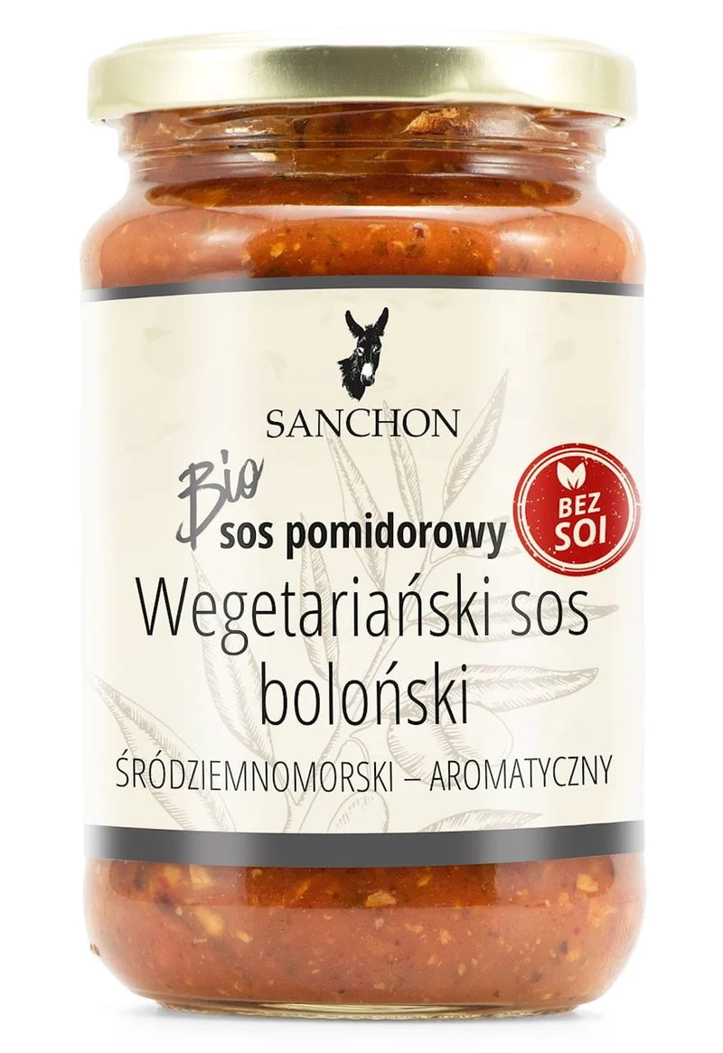 Glutenfreie vegane Bolognese-Sauce BIO 330 ml - SANCHON