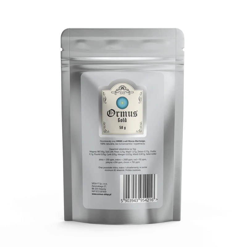 ORMUS ORME Gold - Elemente des Lebens - Potenzpulver mit Gold (50 g)