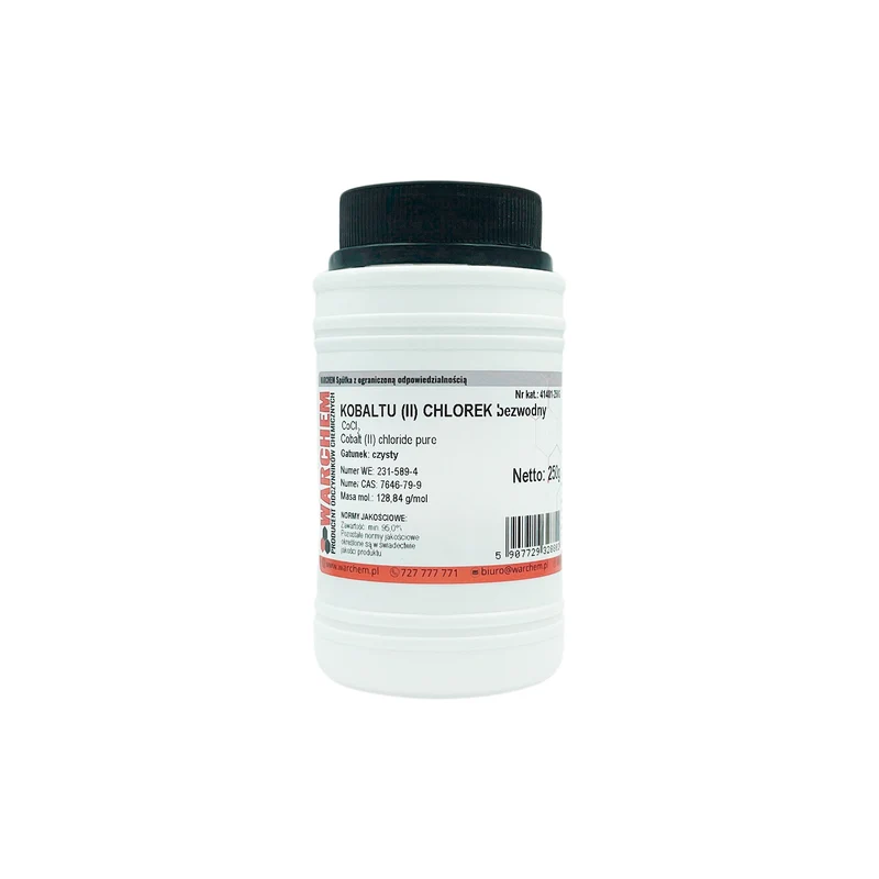 Kobalt(II)-chlorid wasserfrei - rein 250g WARCHEM