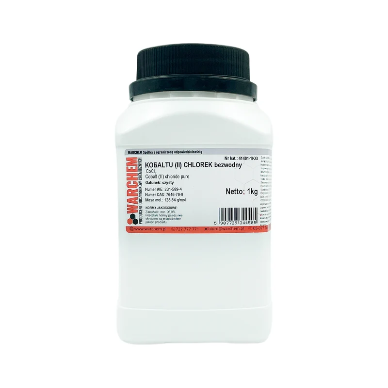 Kobalt(II)-chlorid wasserfrei - rein 1kg WARCHEM