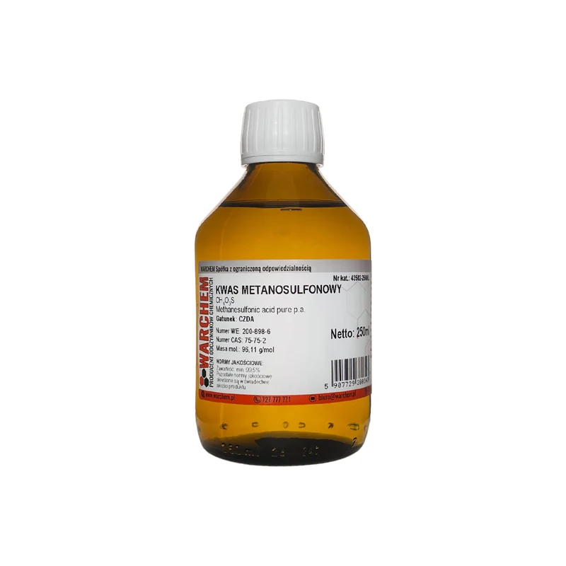 METANOSULPHONISCHE SÄURE - CZDA 250ml WARCHEM