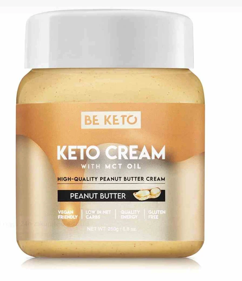 BeKeto Keto Creme Perfekt Erdnussbutter 250g