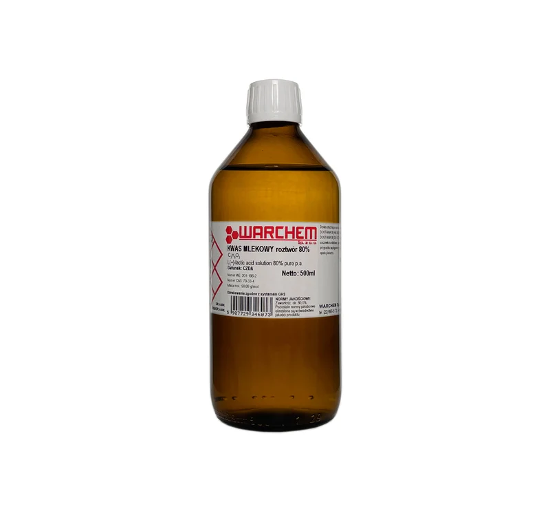 LACTIC ACID 80% - CZDA 500ml WARCHEM