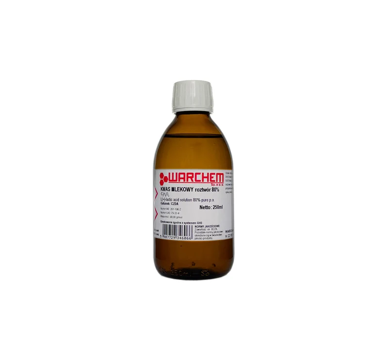 LACTIC ACID 80% - CZDA 250ml WARCHEM