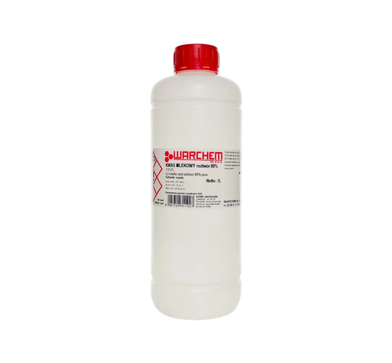 LACTIC ACID 80% - rein 1L WARCHEM