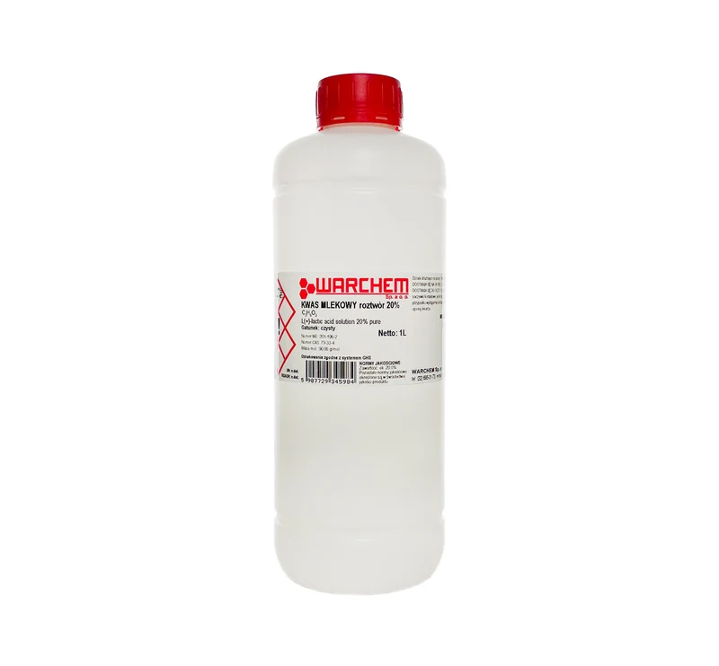 LACTIC ACID 20% - rein 1L WARCHEM
