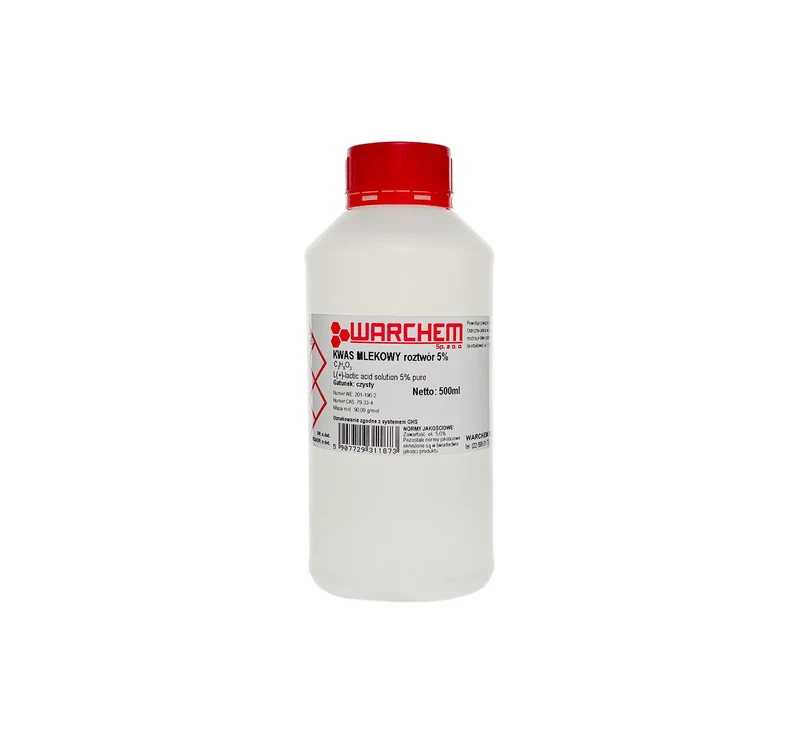 LACTIC ACID 5% - rein 500ml WARCHEM