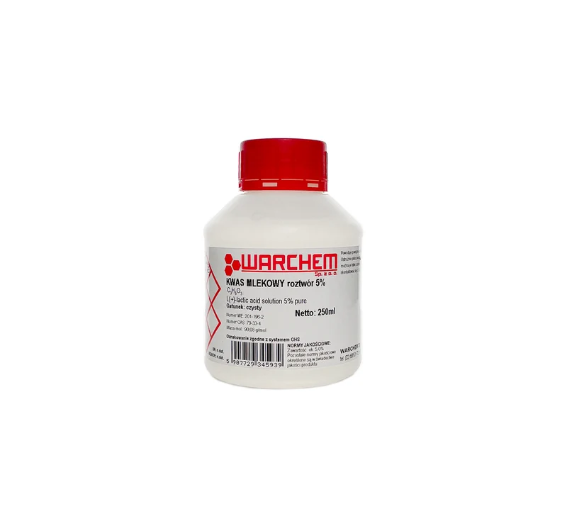 LACTIC ACID 5% - rein 250ml WARCHEM