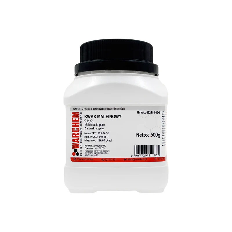 MALEIC ACID - rein 500g WARCHEM