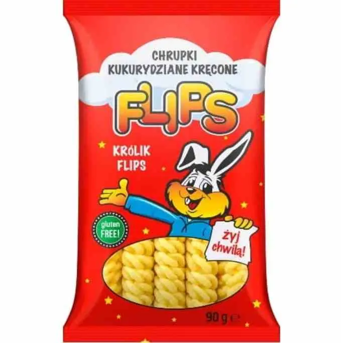 Sante Flips Twisted Corn Crisps 90g