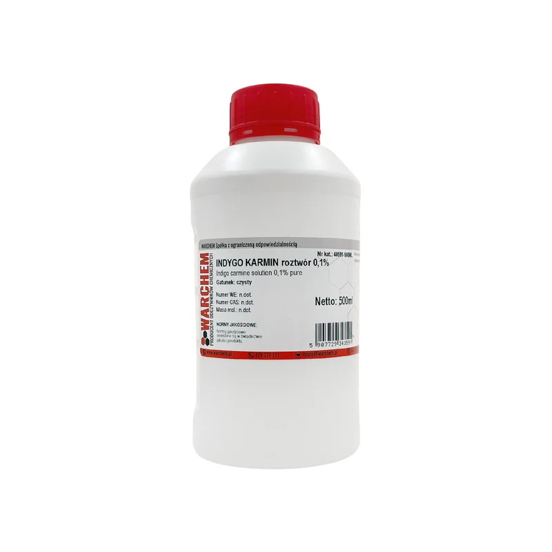 INDYGO KARMIN Lösung 0,1% - rein 500ml WARCHEM