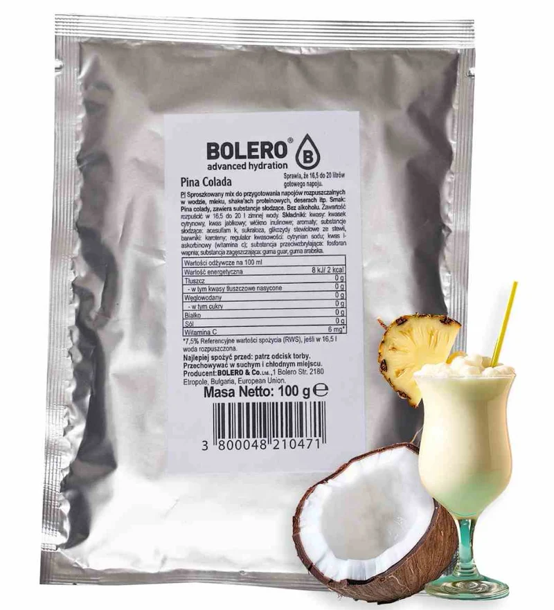 Sac Bolero Pina Colada 100g