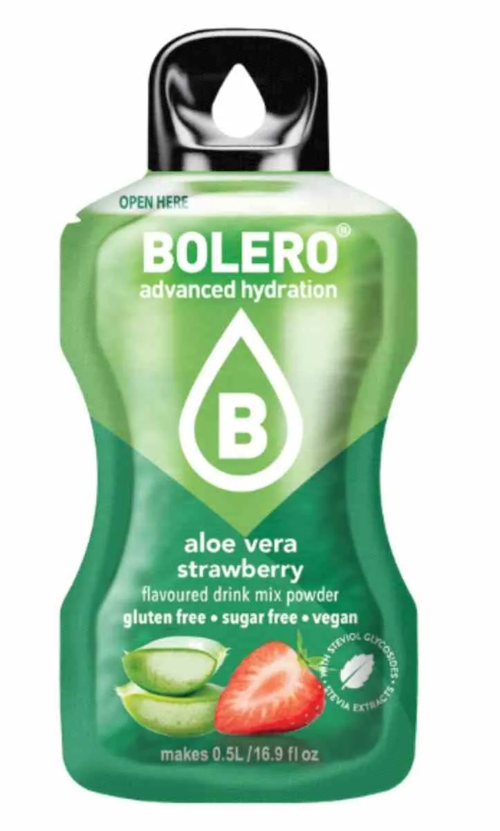 Bolero Boisson instantanée Aloe Vera Fraise 9g