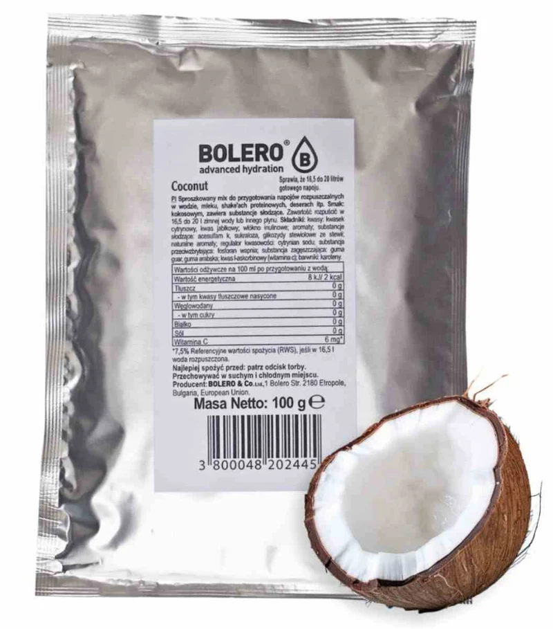 Bolero Tasche Kokosnuss 100g