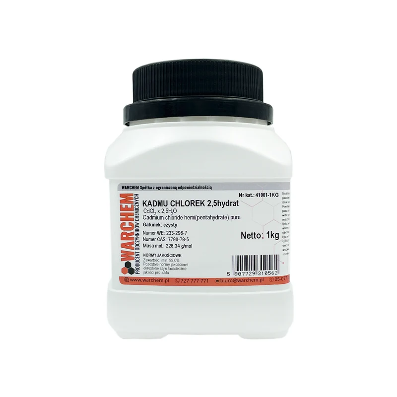 CADMIUM CHLORID 2,5hydrat - rein 1kg WARCHEM