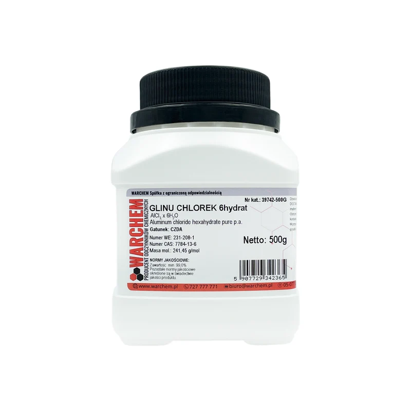 GLINIUMCHLORID 6hydrat - CZDA 500g WARCHEM