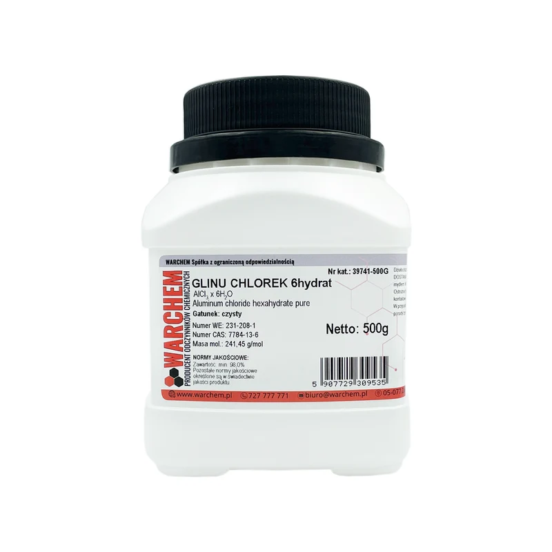 GLINIUM CHLORIDE 6hydrate - rein 500g WARCHEM