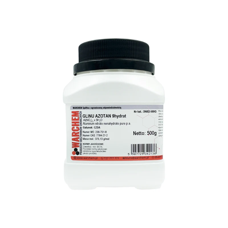 GLINIUM NITRAT 9hydrat - CZDA 500g WARCHEM