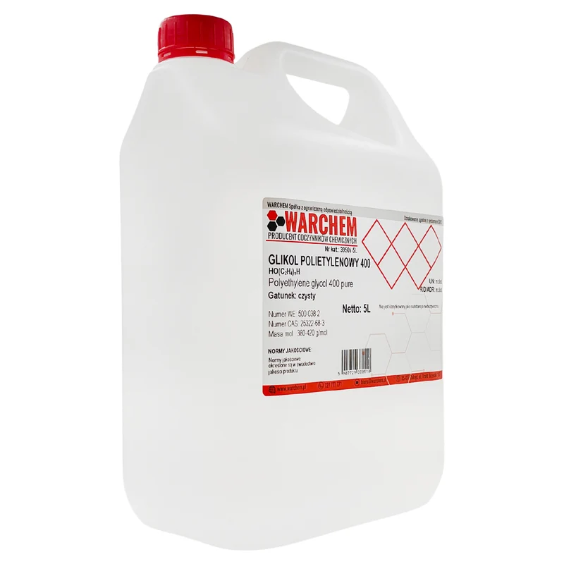 POLYETHYLEN GLICOL 400 - SAUBER 5L WARCHEM