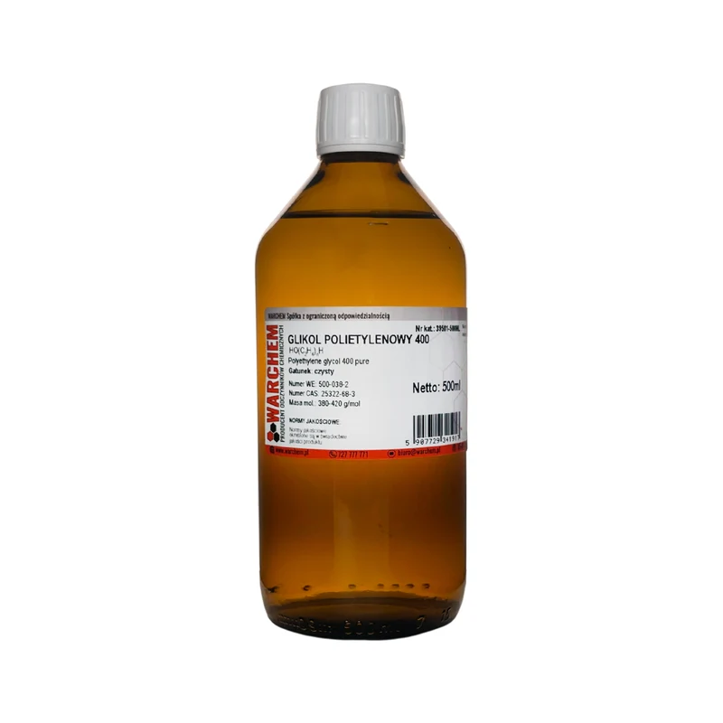 POLYETHYLEN GLICOL 400 - rein 500ml WARCHEM