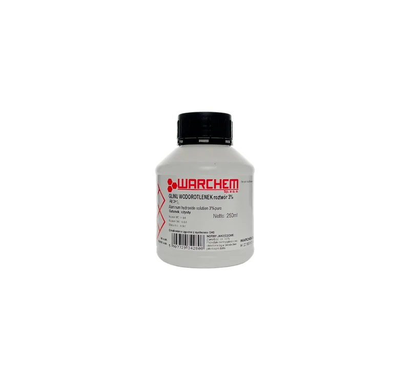 GLINIUM HYDROTOXIDE Lösung 3% 250ml WARCHEM
