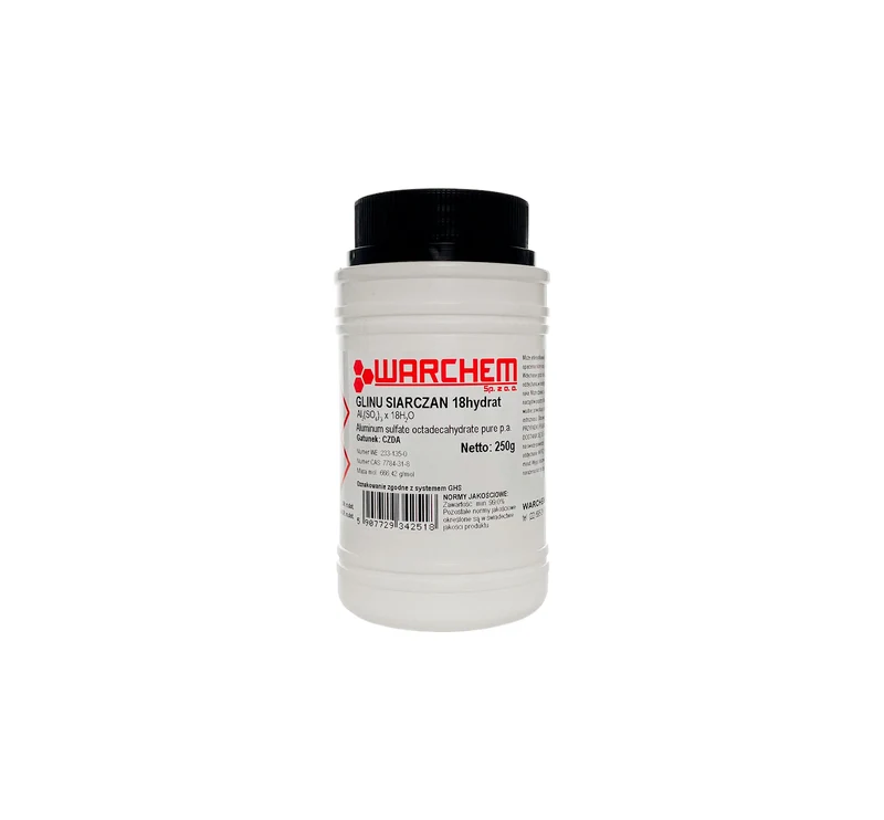 GLINIUM SULPHATE 18hydrate - CZDA 250g WARCHEM
