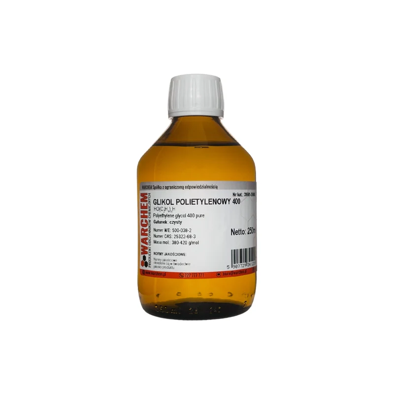 POLYETHYLEN GLICOL 400 - rein 250ml WARCHEM