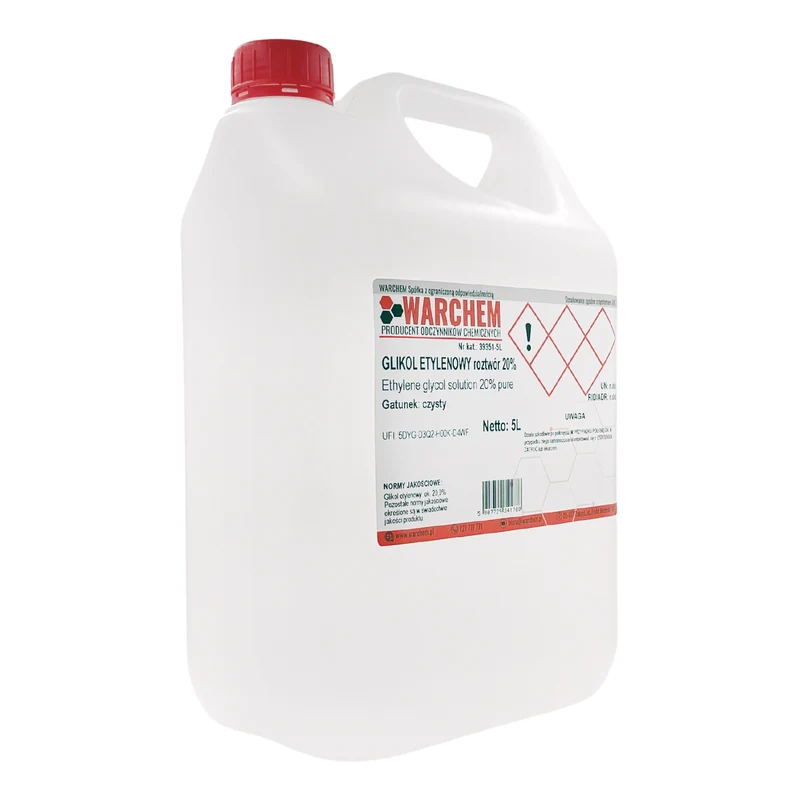 ETHYLENE GLICOL 20% Lösung - rein 5L WARCHEM
