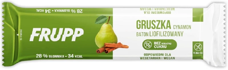 Glutenfreies LIOFILISIERTES GRUSH - ZIMTBATON 10 g - CELIKO (FRUPP)