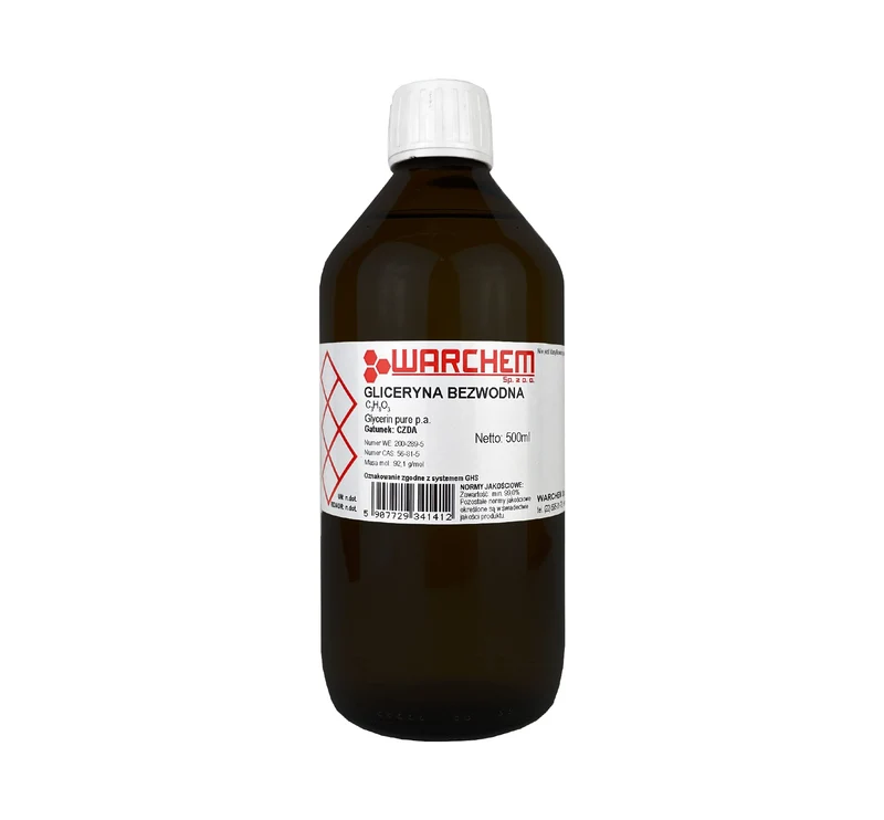 wasserfreies GLYCERIN - CZDA 500ml WARCHEM