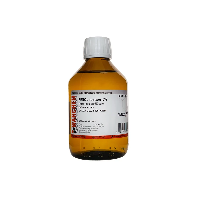 PHENOL 5%ige Lösung - rein 250ml WARCHEM