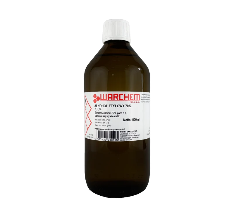 70 % ETHYL ALKOHOL - CZDA 500ml WARCHEM