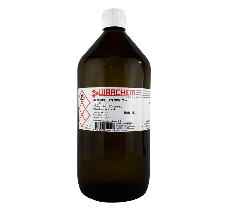 ÄTHYLALKOHOL 70% - CZDA 1L WARCHEM