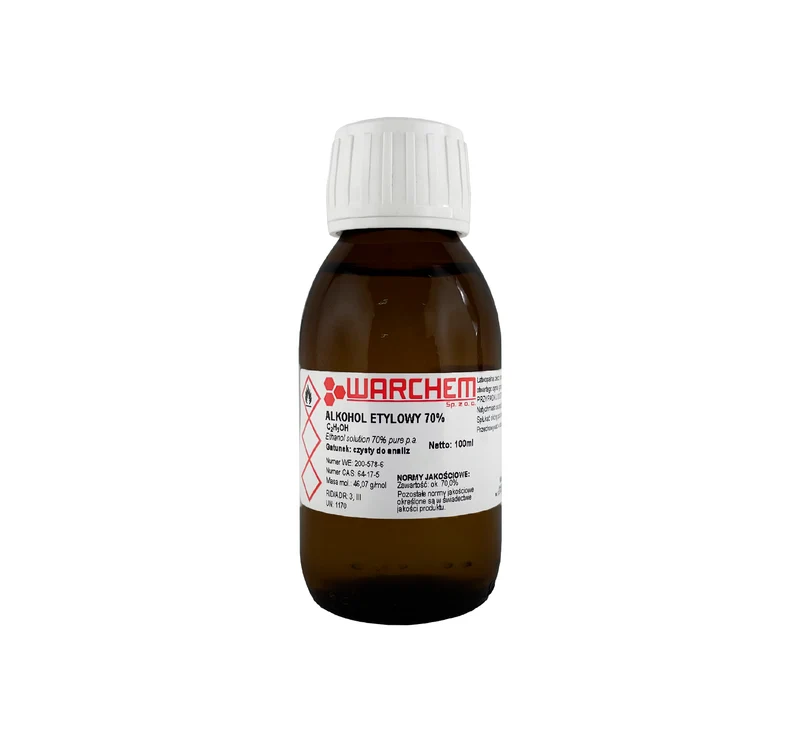 70 % ETHYL ALKOHOL - CZDA 100ml WARCHEM