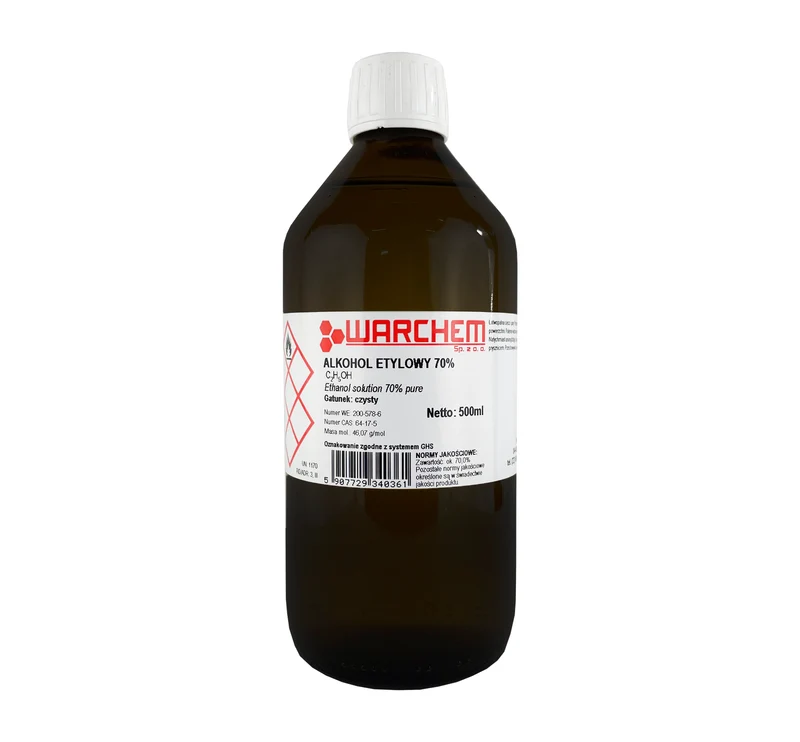 70 % ETHYL ALKOHOL - rein 500ml WARCHEM