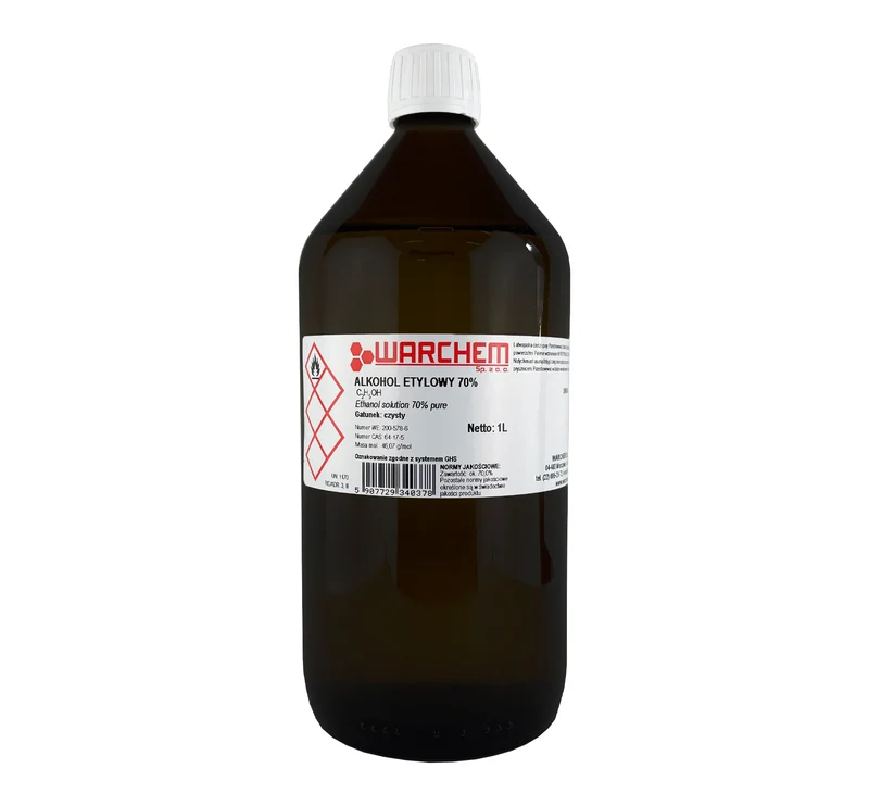 70 % ETHYL ALKOHOL - rein 1L WARCHEM