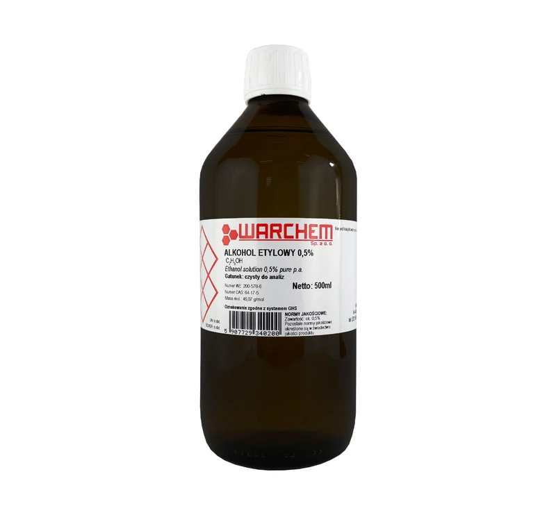 ETHYL ALKOHOL 0,5% - CZDA 500ml WARCHEM