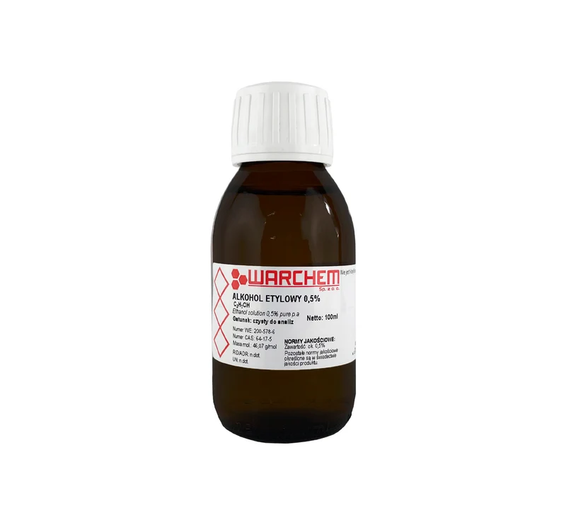 ETHYL ALKOHOL 0,5% - CZDA 100ml WARCHEM