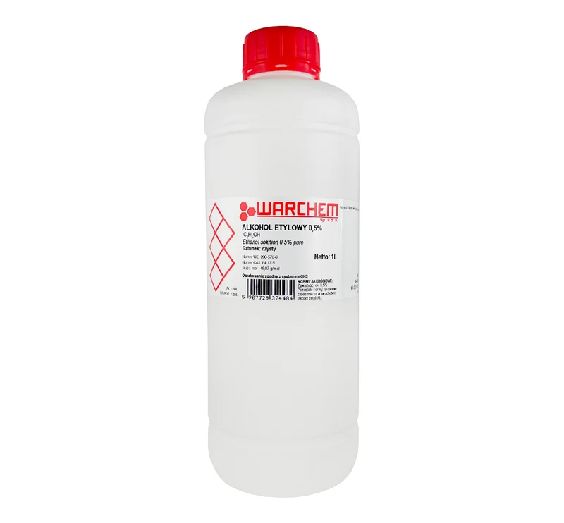 ETHYL ALKOHOL 0,5% - rein 1L WARCHEM