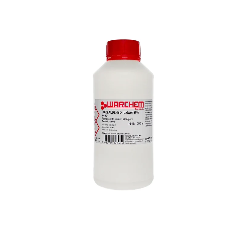 FORMALDEHYD 20% - rein 500ml WARCHEM