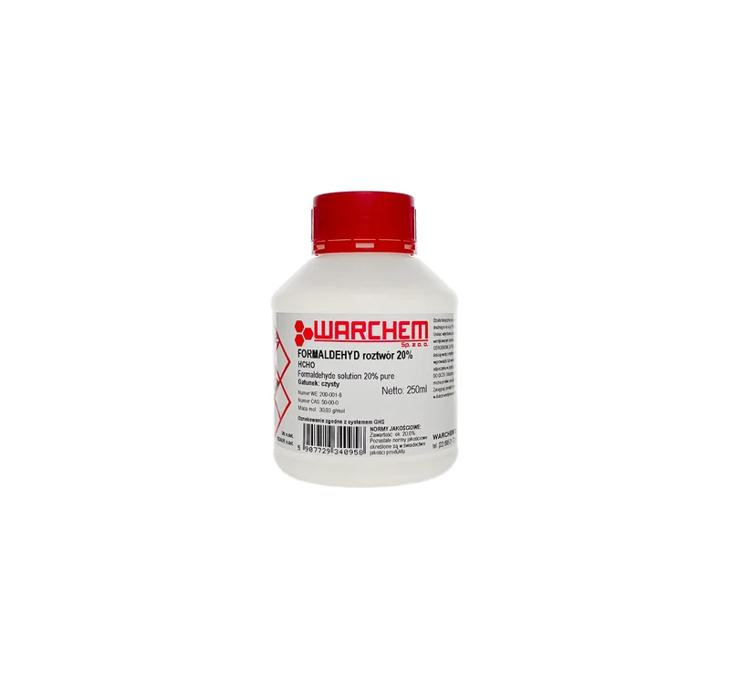 FORMALDEHYD 20% - rein 250ml WARCHEM