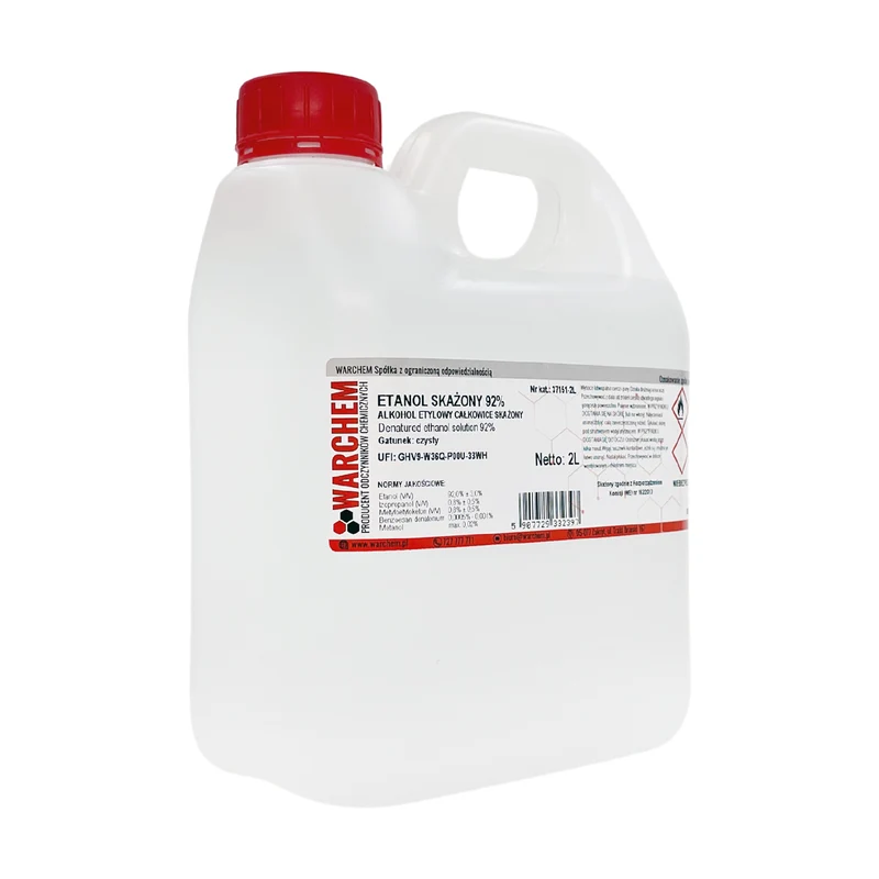 ETANOL-GEHALT 92% - rein 2L WARCHEM