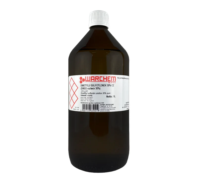 DIMETHYL SULPHOTLENE (DMSO) 30% - rein 1L WARCHEM
